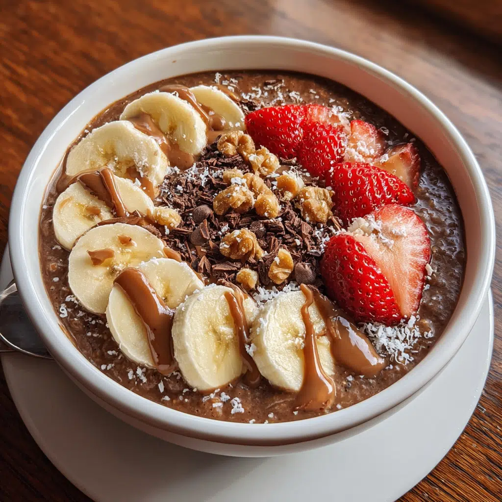 Brownie Batter Overnight Oats