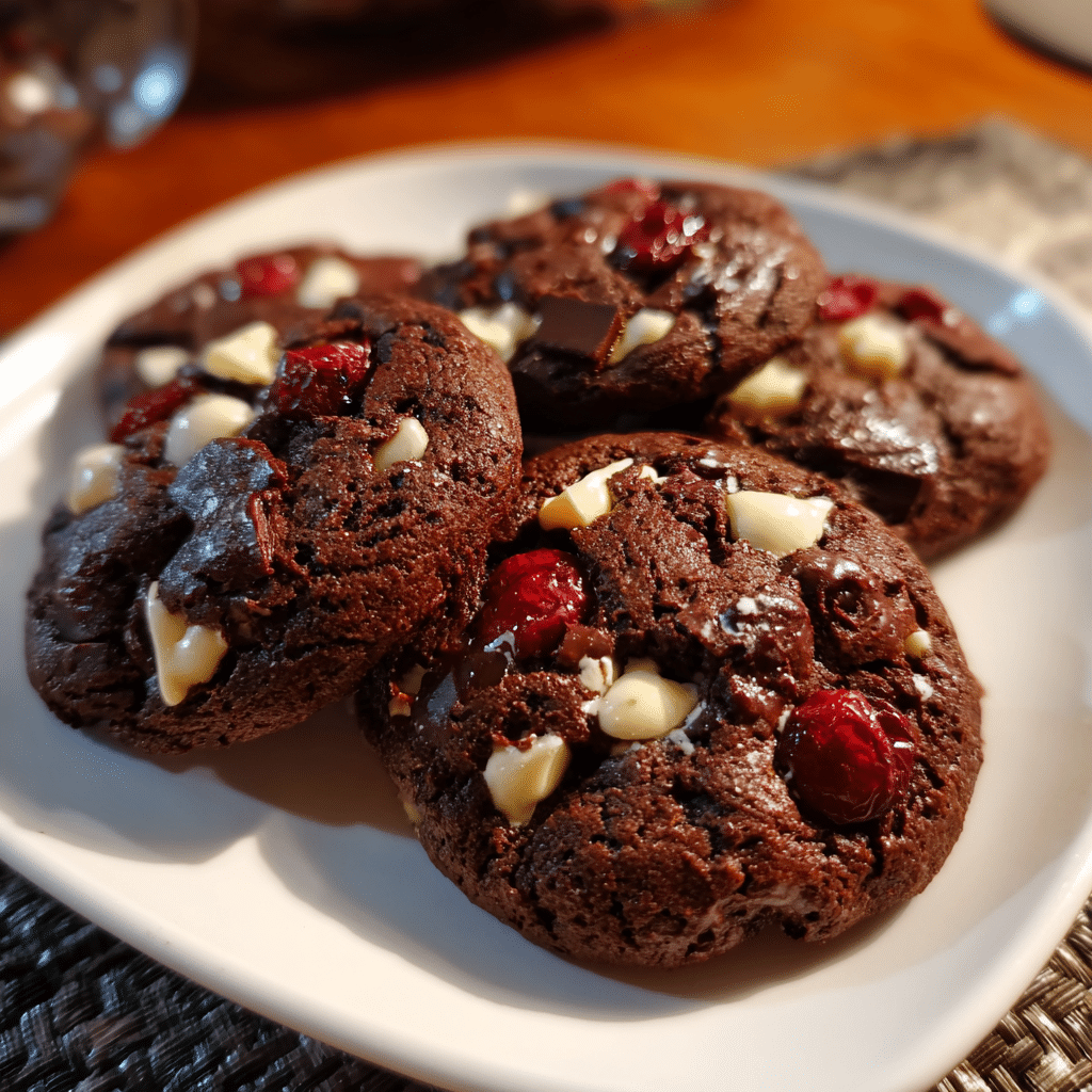 Chocolate Cherry Cookies