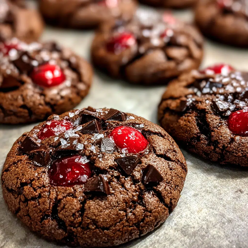 Chocolate Cherry Cookies