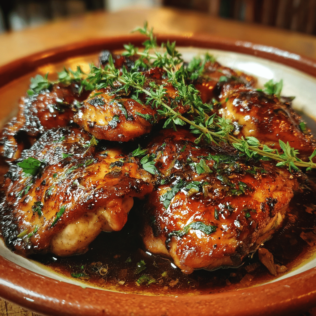 Cider Glazed Chicken