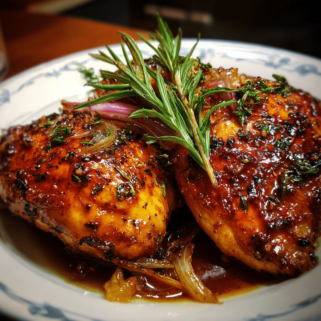 Cider Glazed Chicken