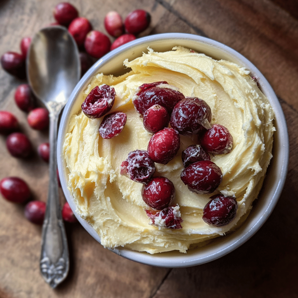 Christmas Cranberry Honey Butter