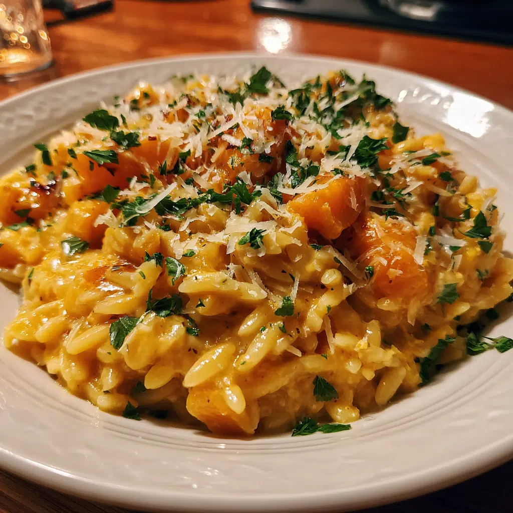 Butternut Squash Orzo
