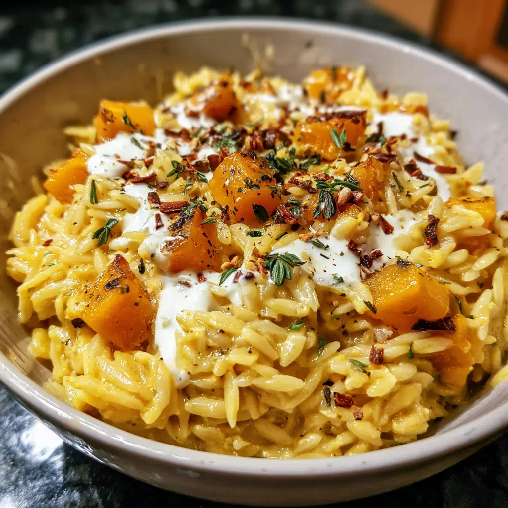 Butternut Squash Orzo