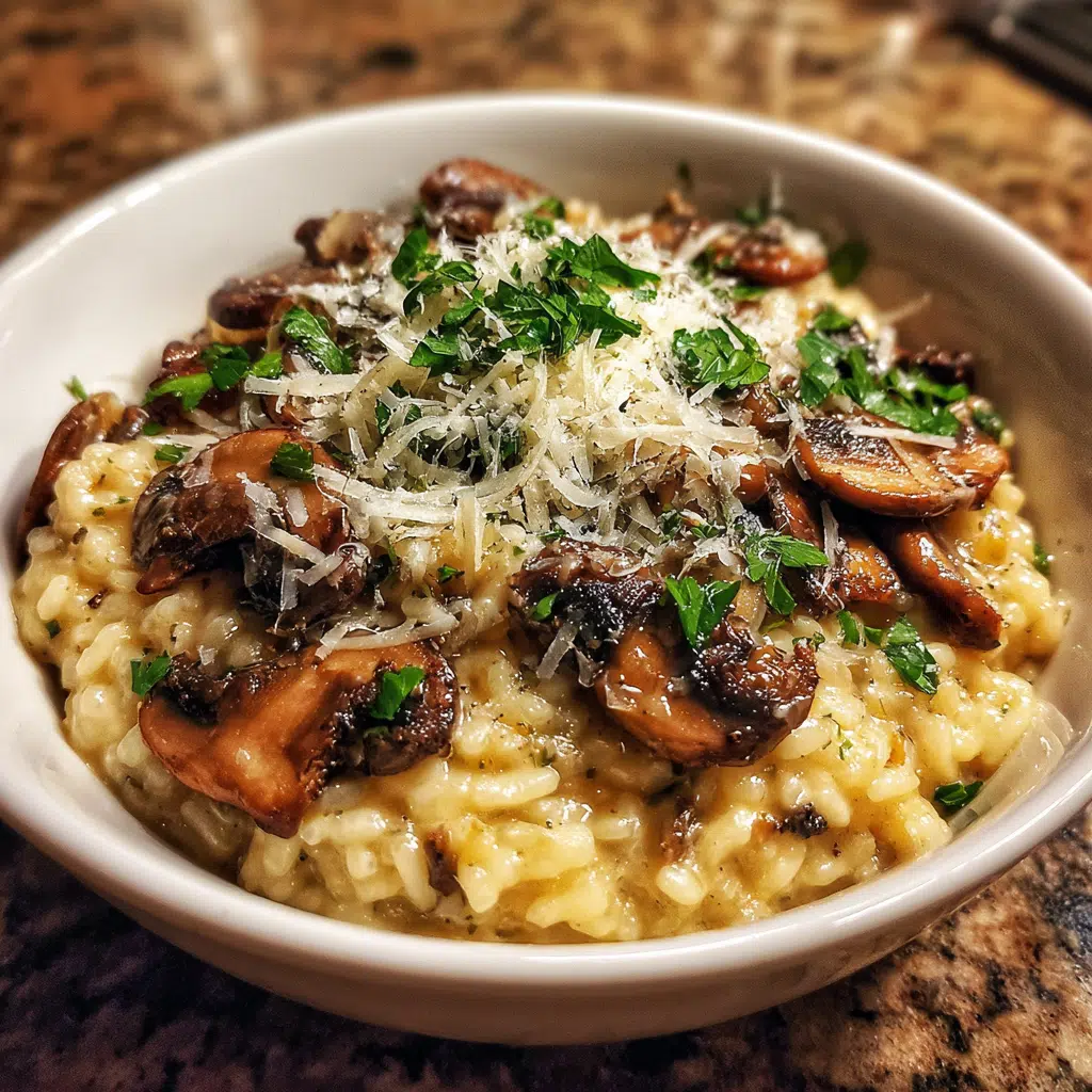 Creamy Mushroom Risotto