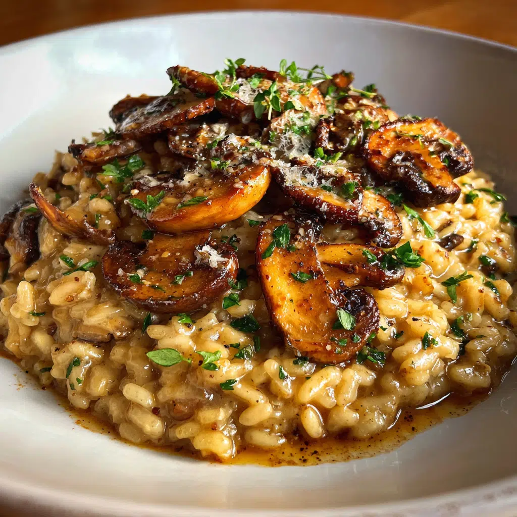  Creamy Mushroom Risotto