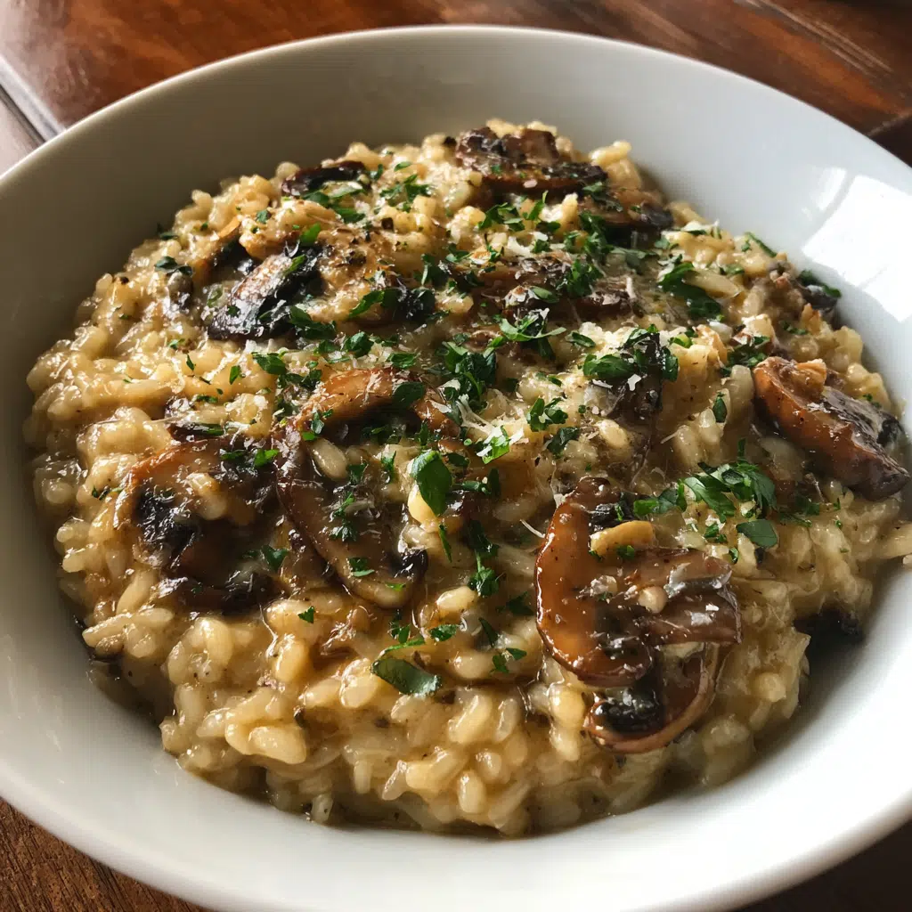  Creamy Mushroom Risotto