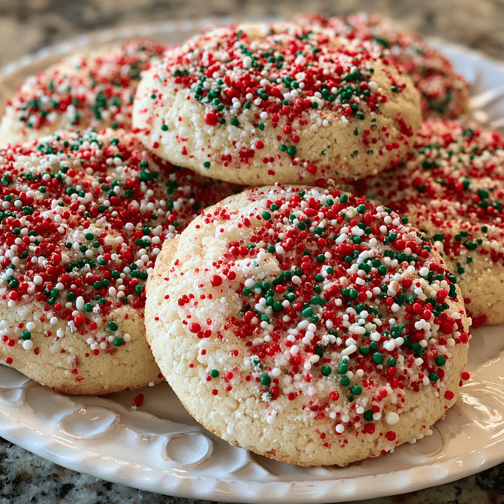 Crumbl Christmas Sugar Cookies