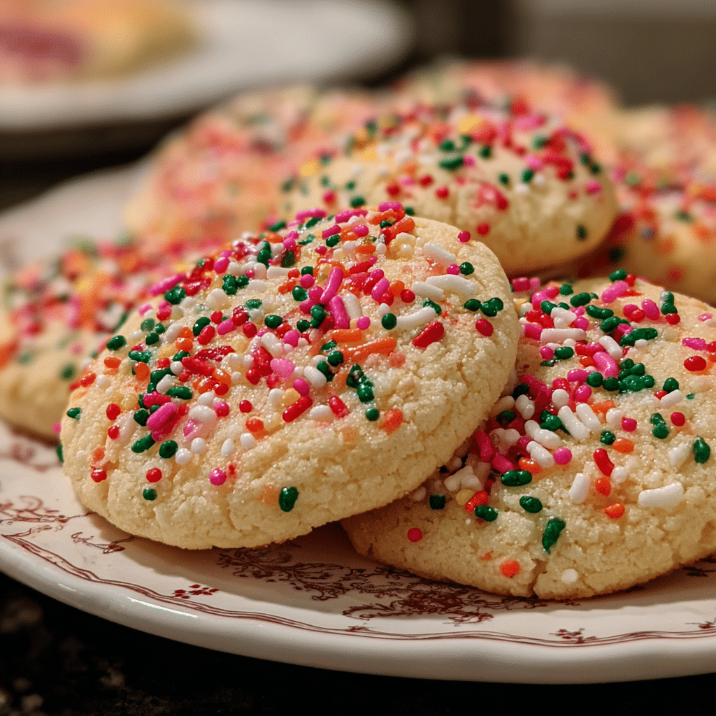 Crumbl Christmas Sugar Cookies
