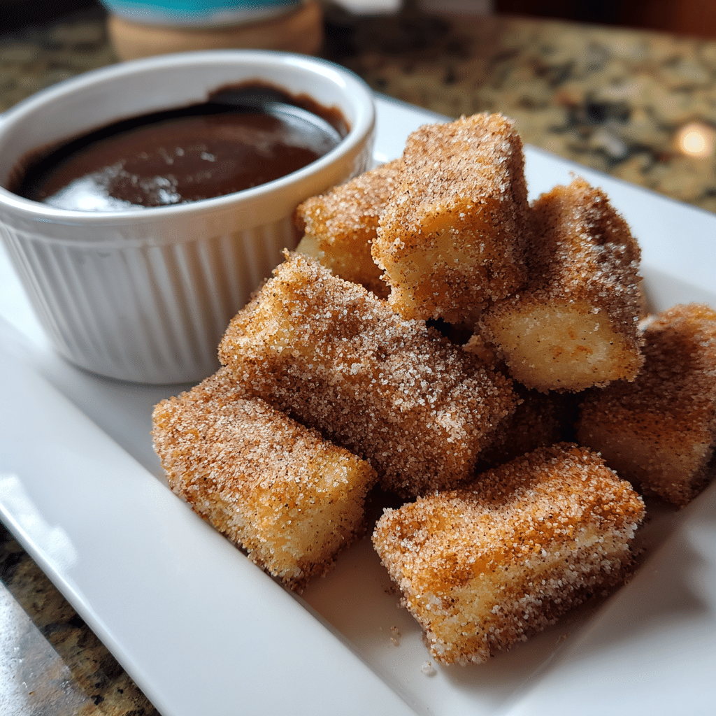 Baked Churro Bites