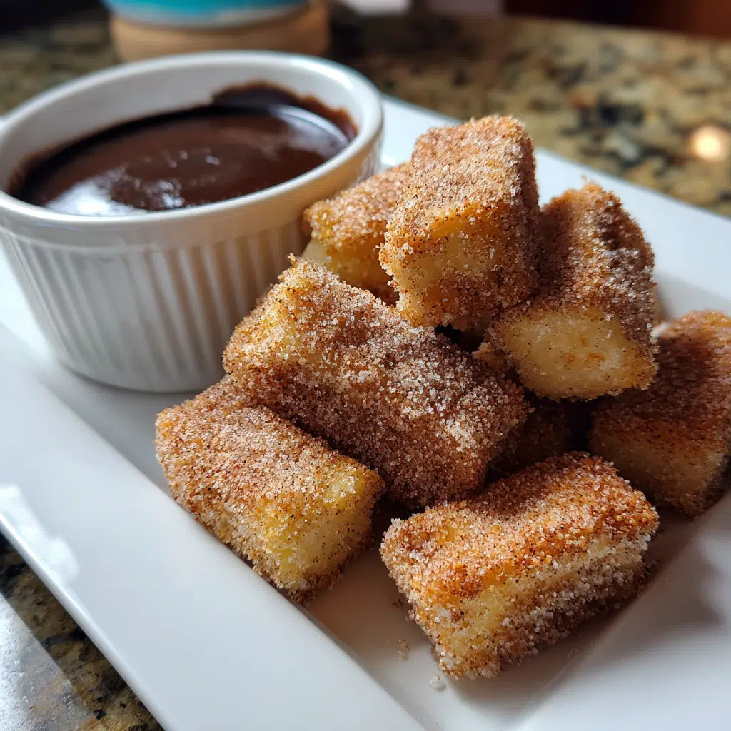  Baked Churro Bites