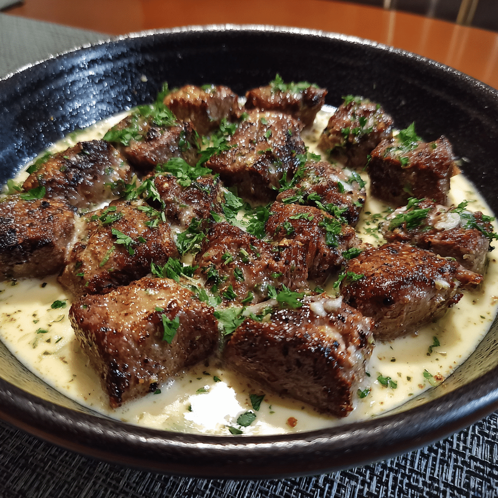 Garlic Butter Steak Bites