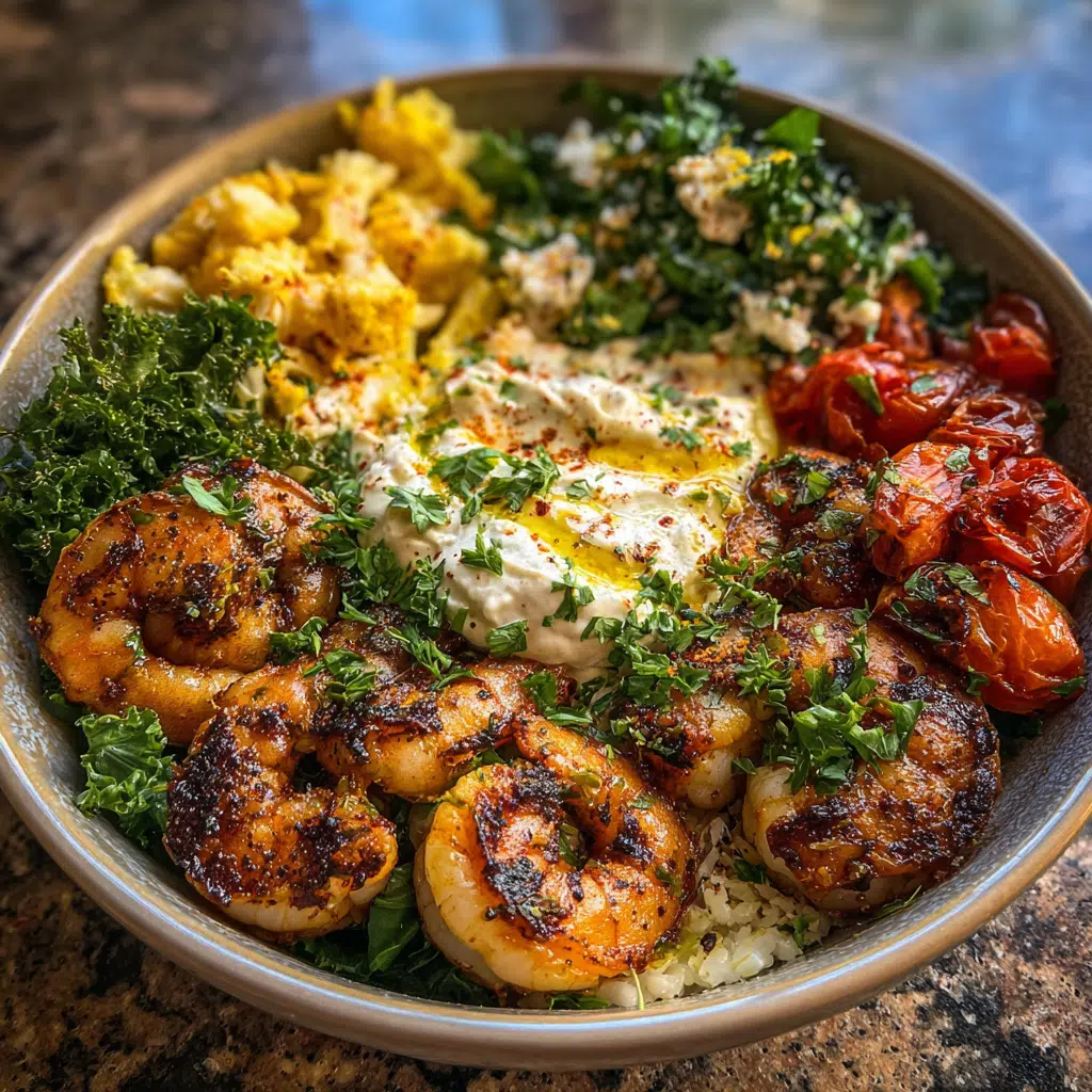 Mediterranean Shrimp Bowls