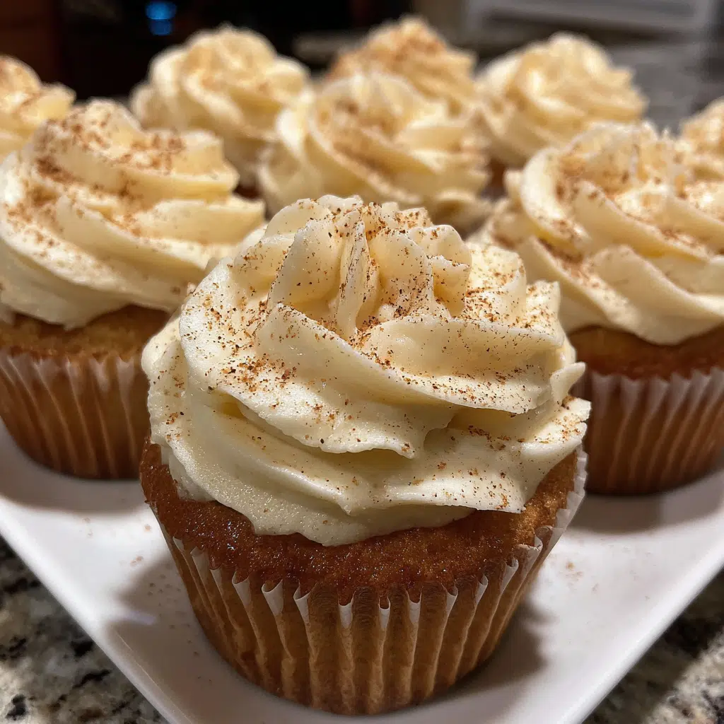 Eggnog Cupcakes
