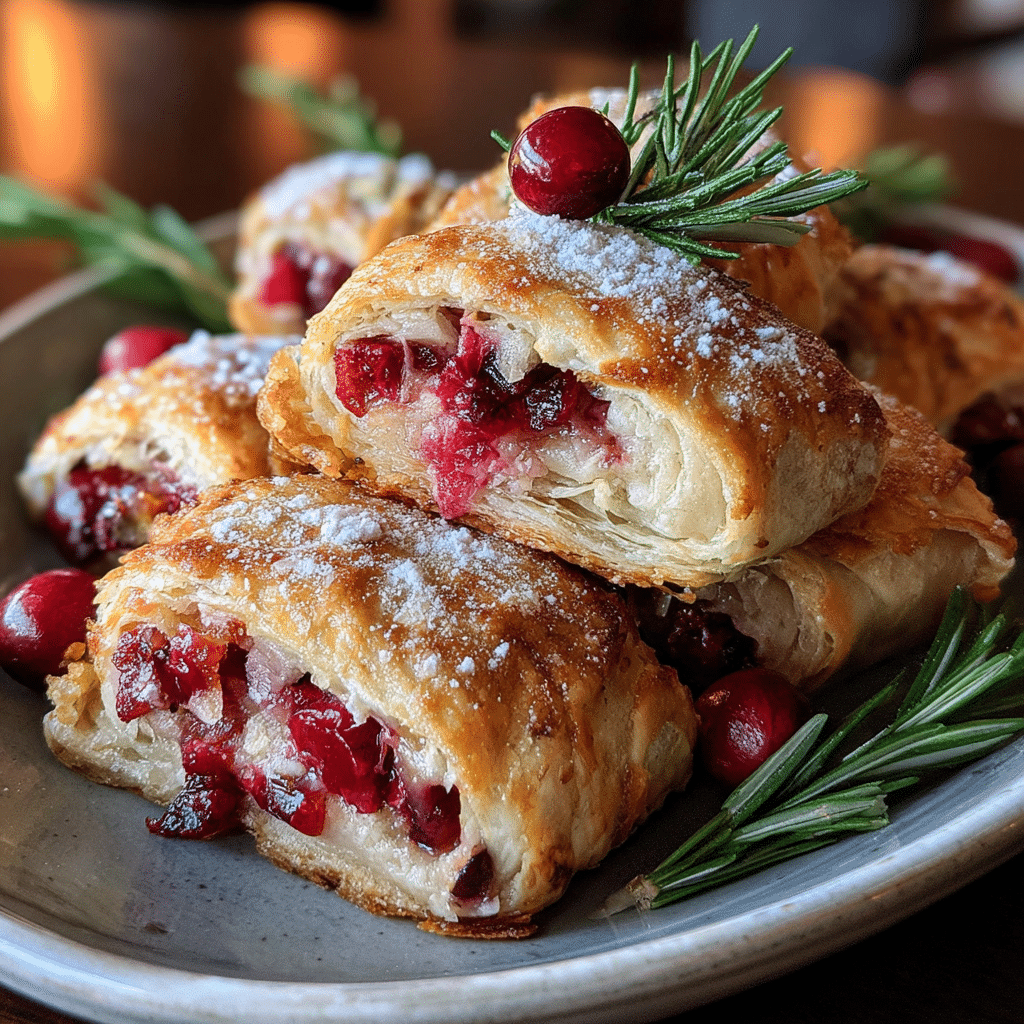 Cranberry Roll-Ups