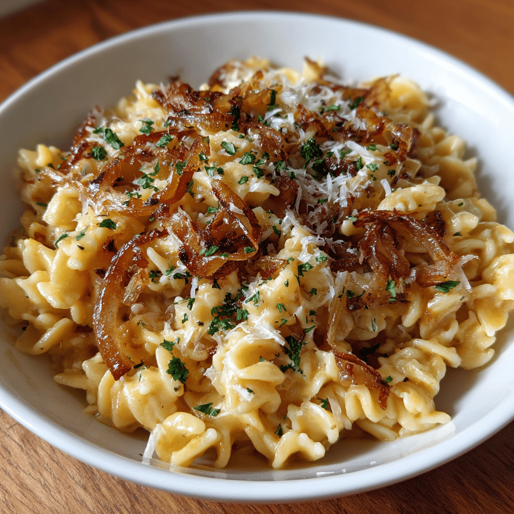 French Onion Pasta