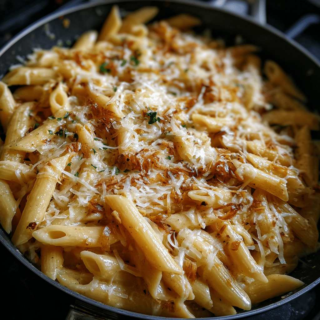 French Onion Pasta