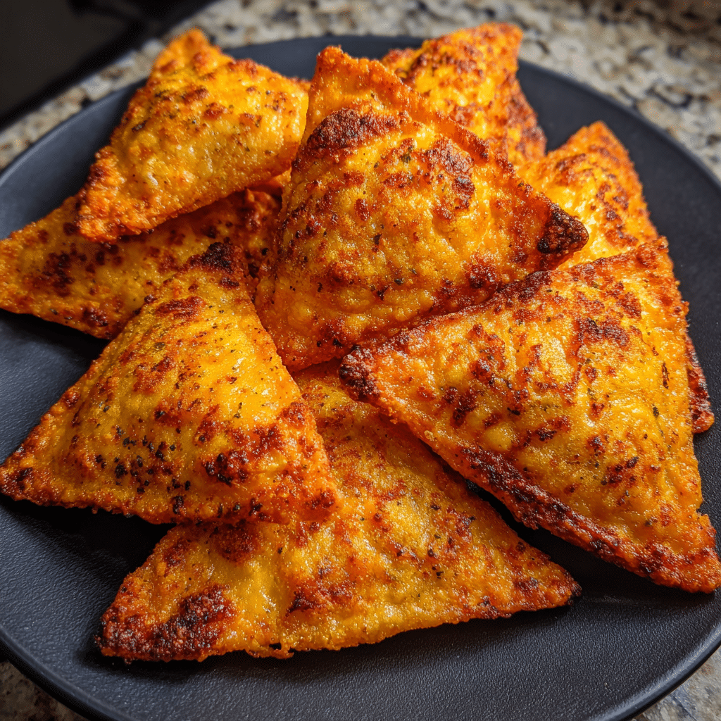 Fried Cheese Stuffed Doritos