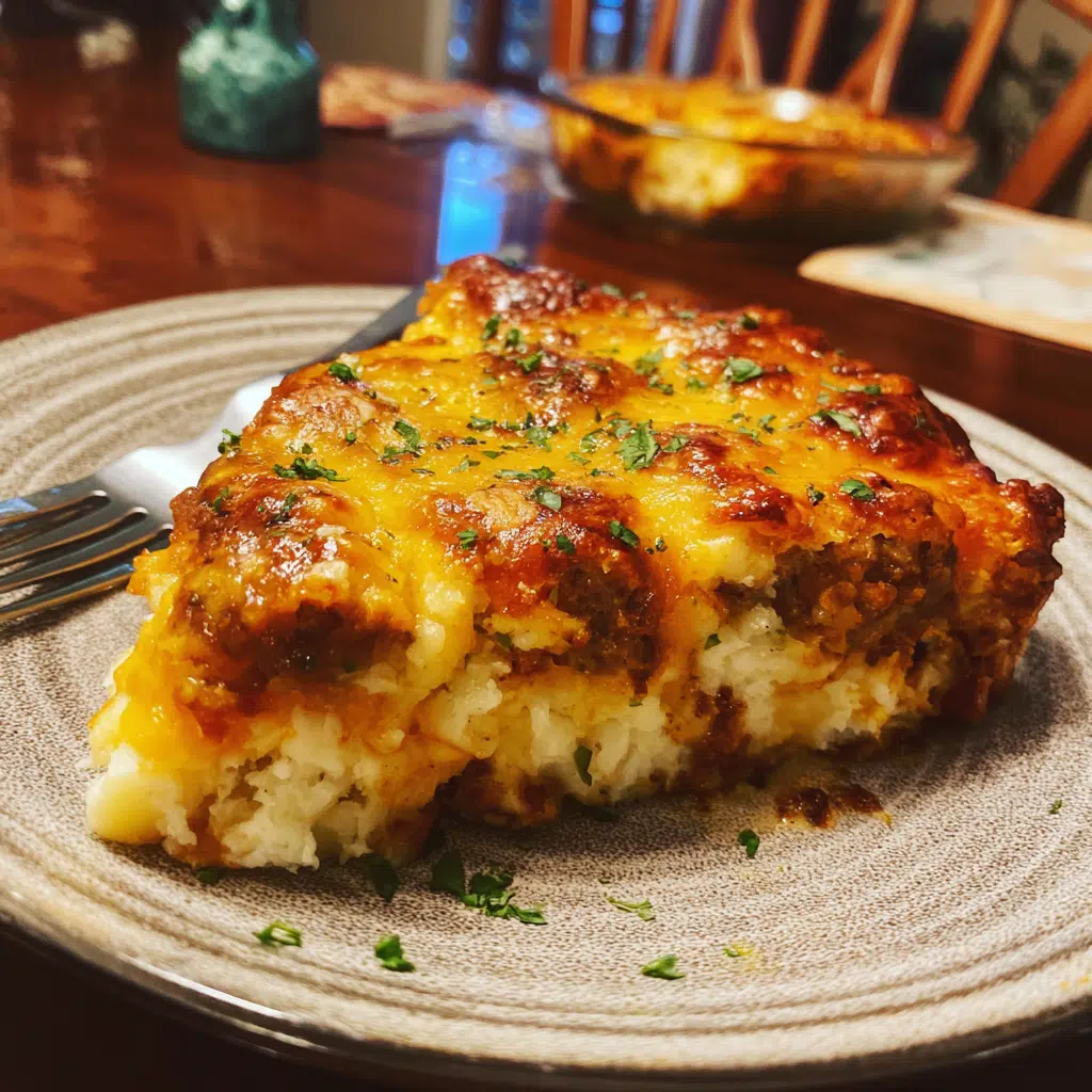  Meatball & Mashed Potato Bake