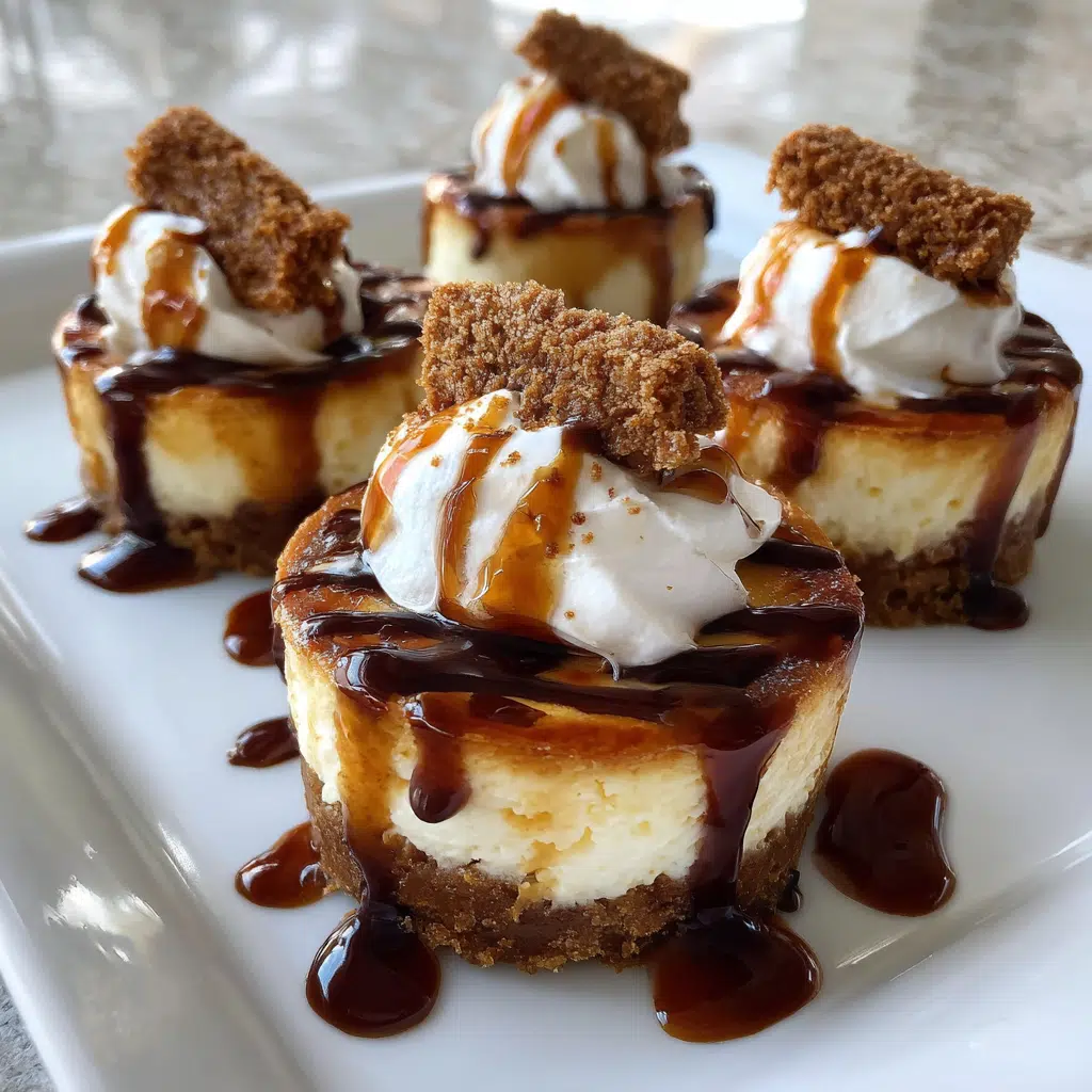 Mini Biscoff Cheesecakes