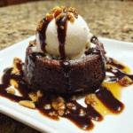 Molten Brownie Sundae