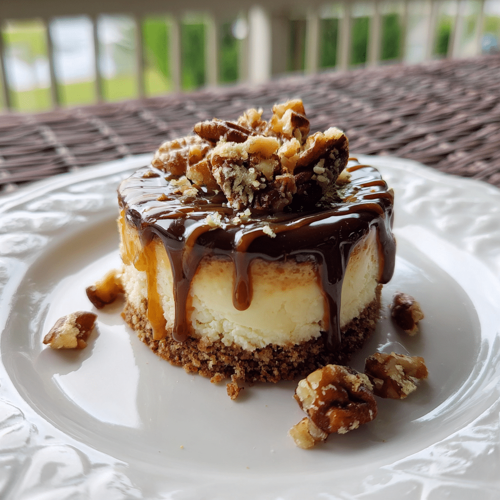 Turtle Mini Cheesecake
