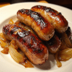 Oven Braised Beer Brats
