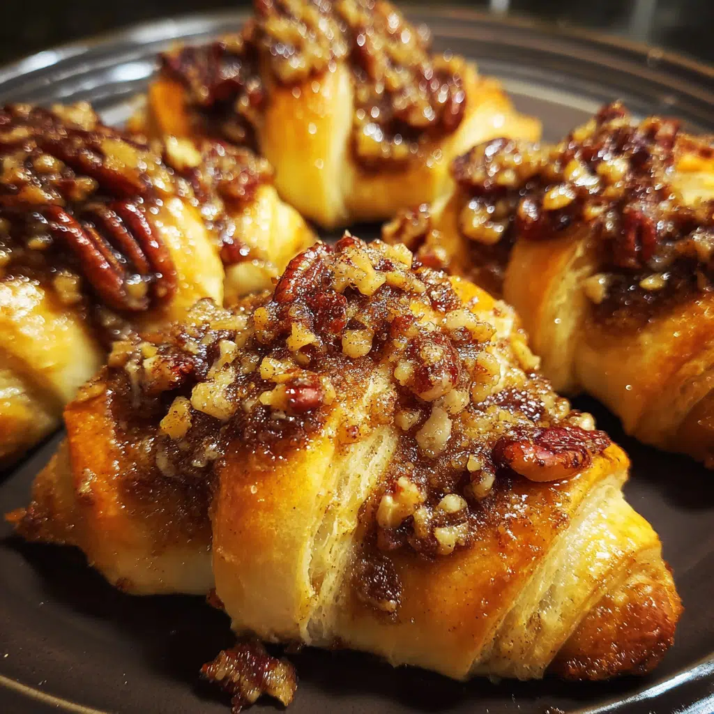 Pecan Pie Crescent Rolls