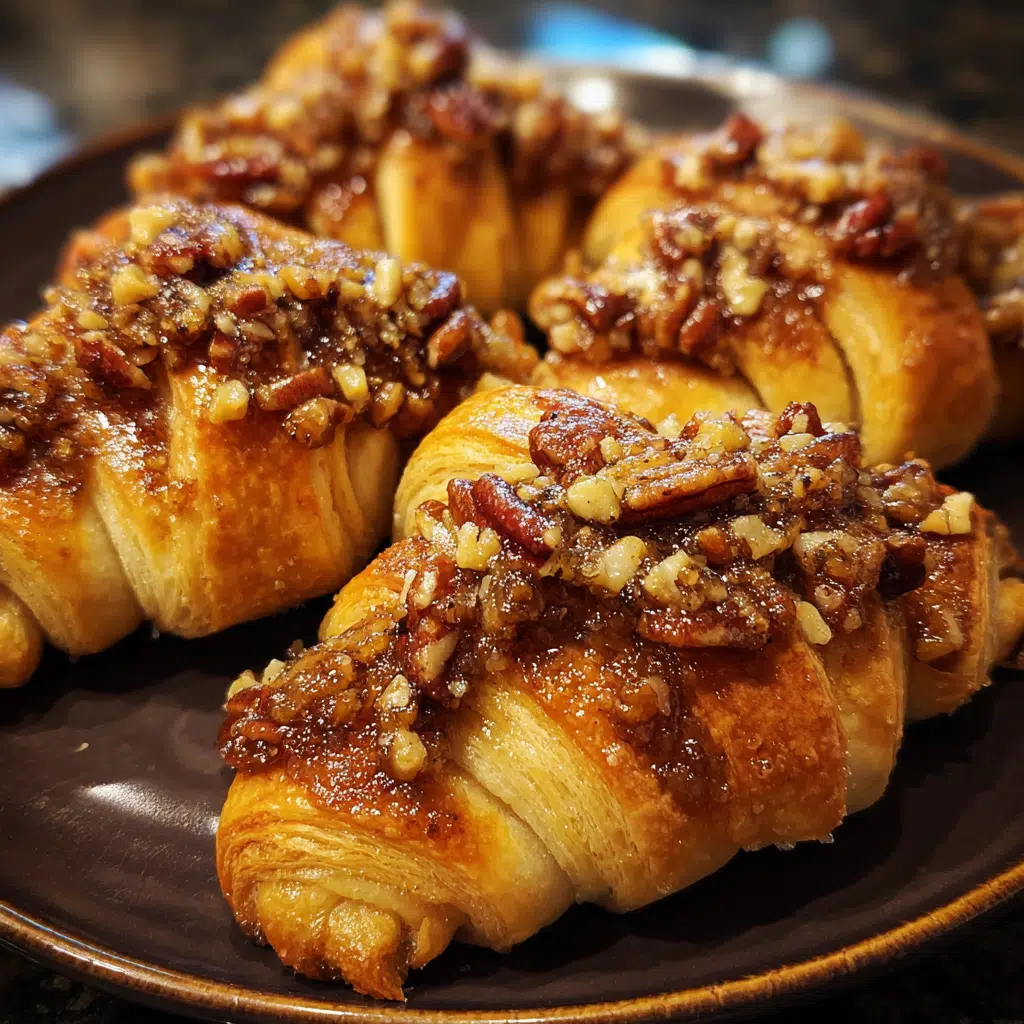 Pecan Pie Crescent Rolls