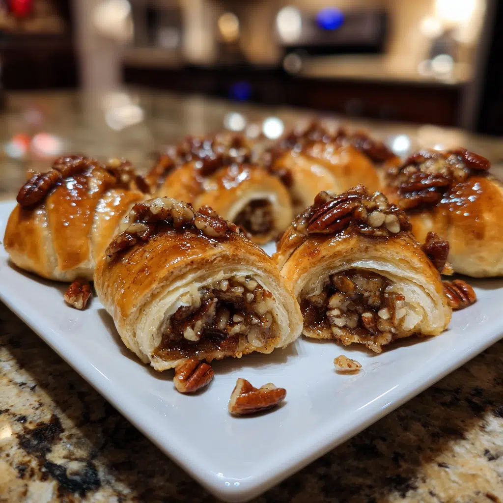 Pecan Pie Crescent Rolls