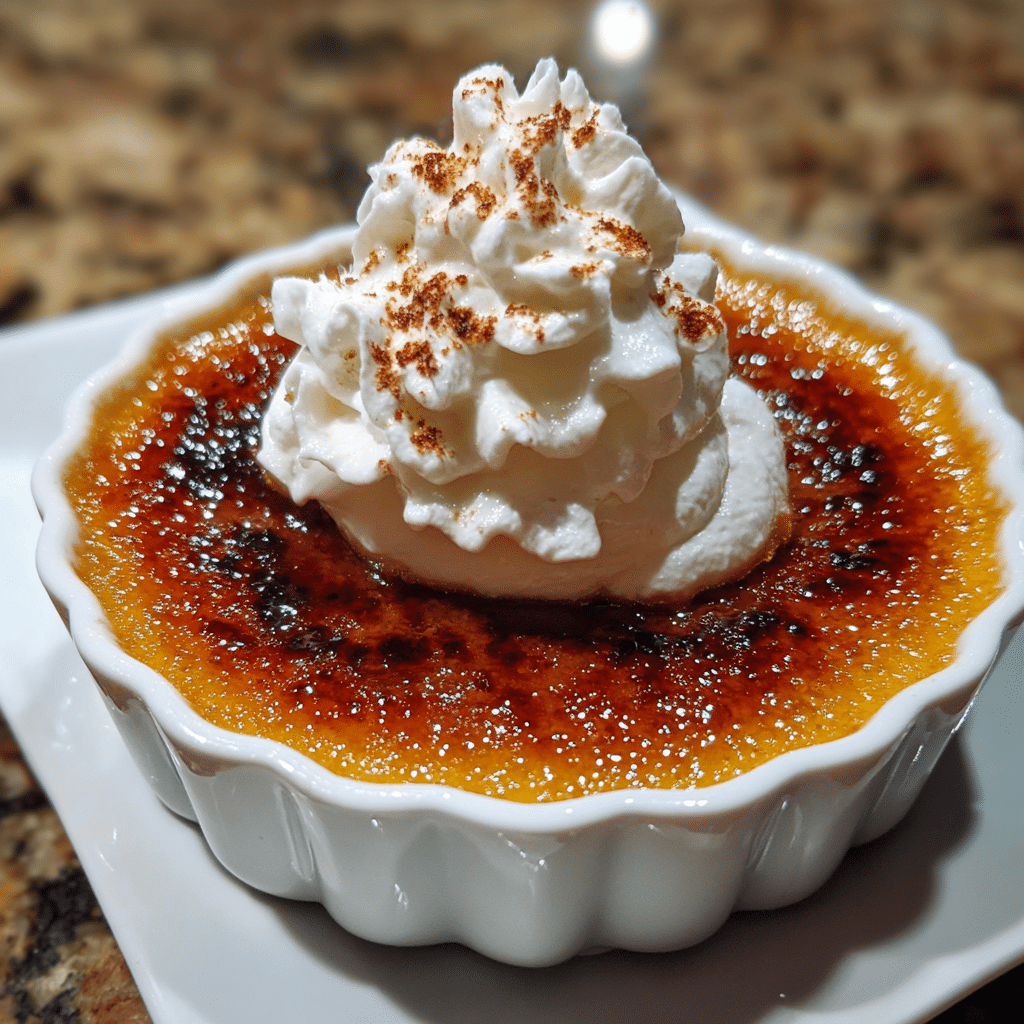 Pumpkin Pie Brûlée
