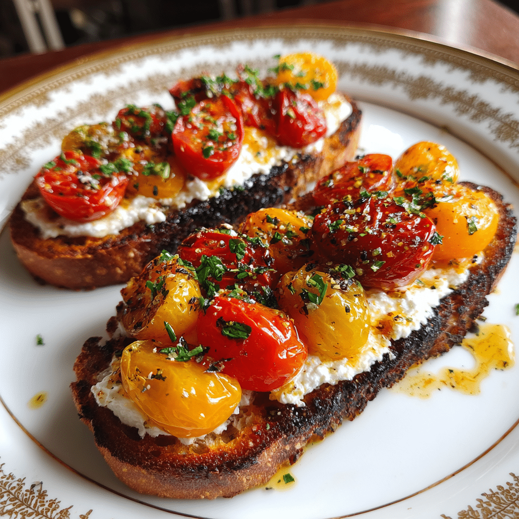 Tomato Sourdough Toast
