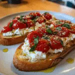 Tomato Sourdough Toast