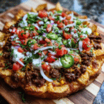 Skillet Taco Pizza