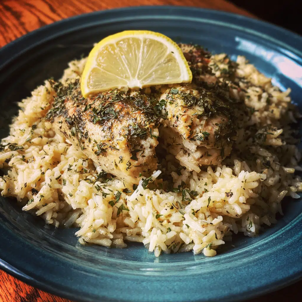 Lemon Herb Chicken and Rice