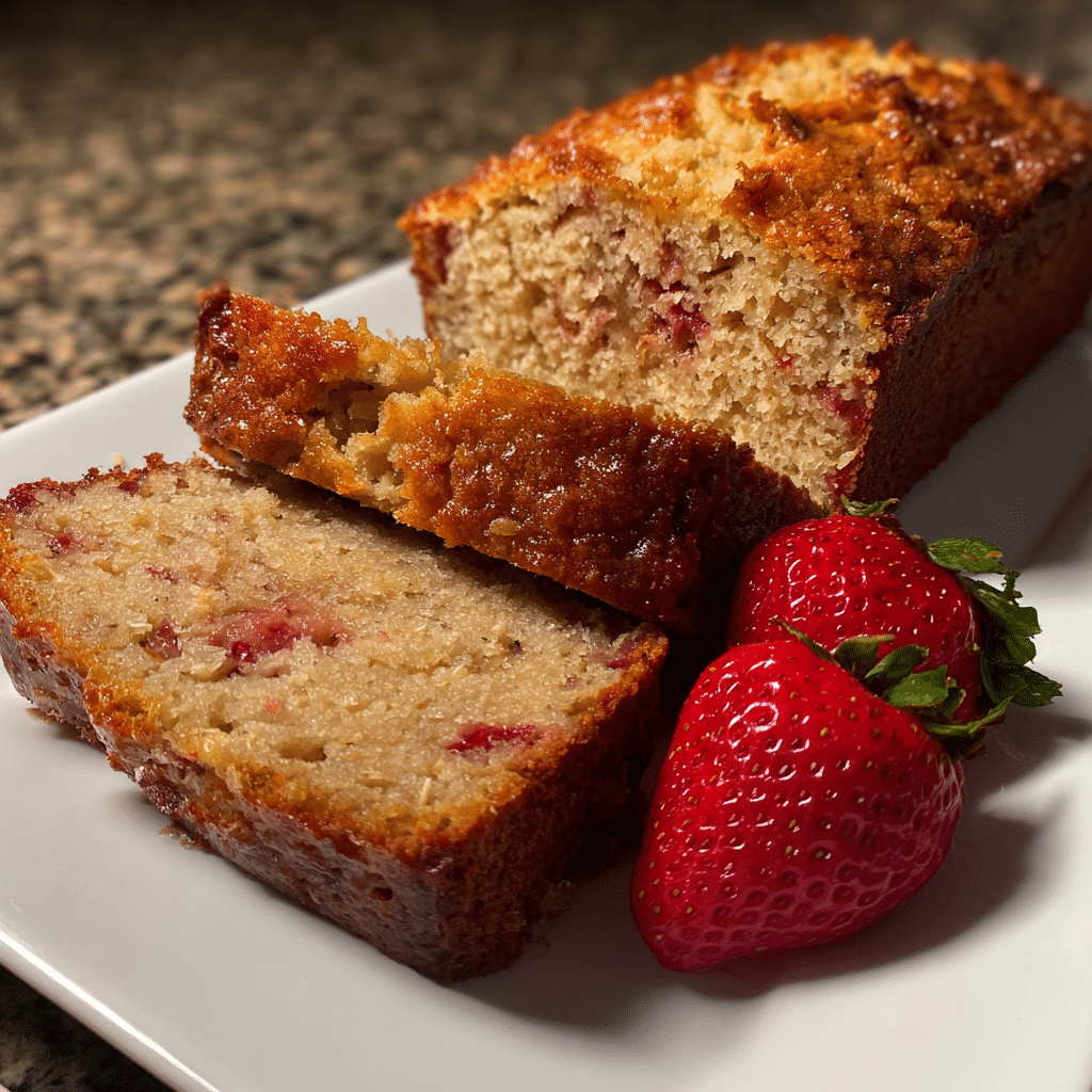 Strawberry Banana Bread