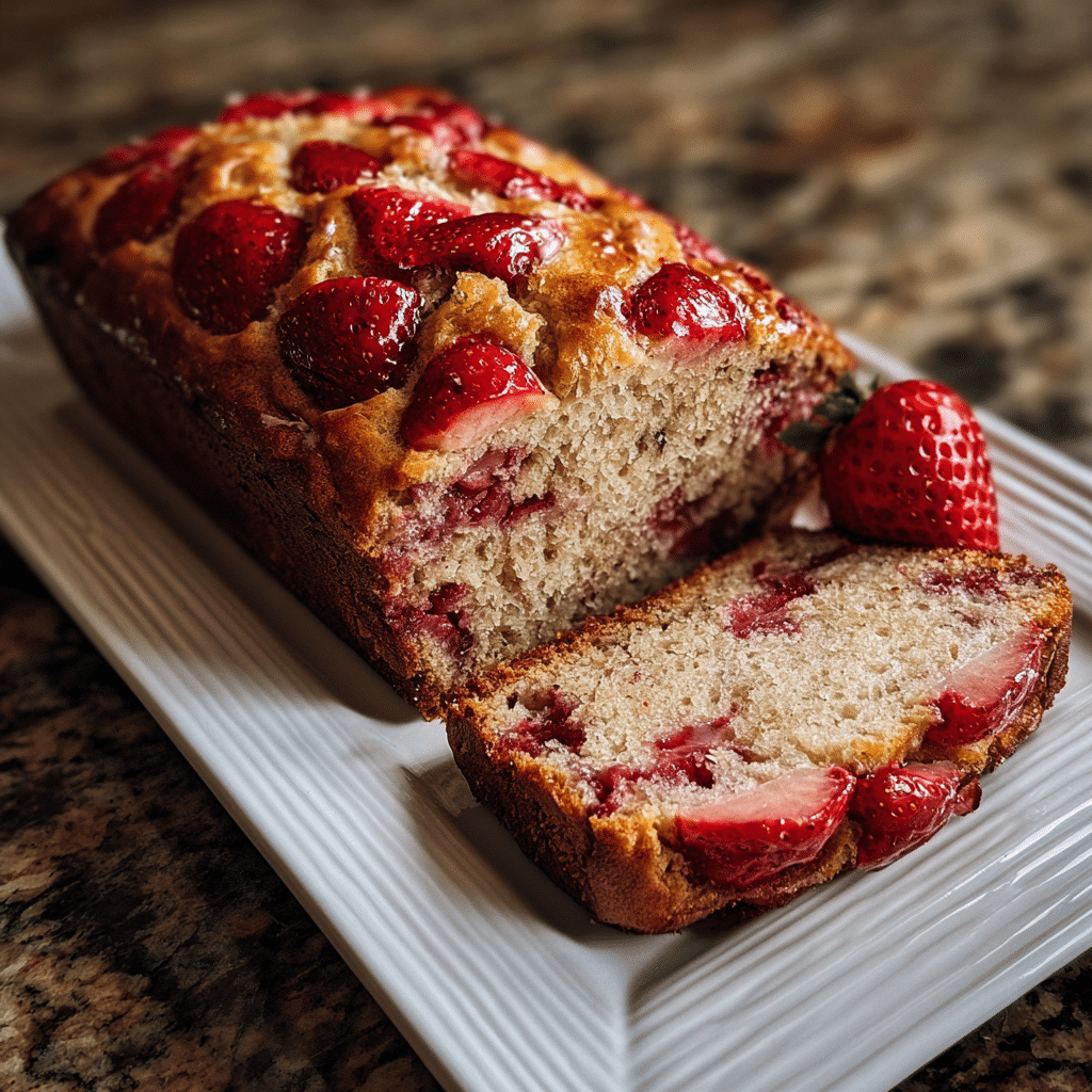Strawberry Banana Bread