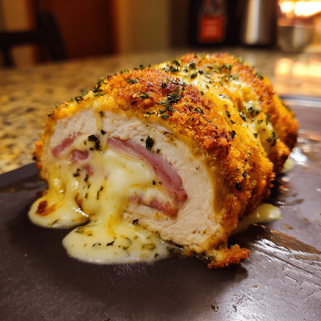 Stuffed Chicken Cordon Bleu