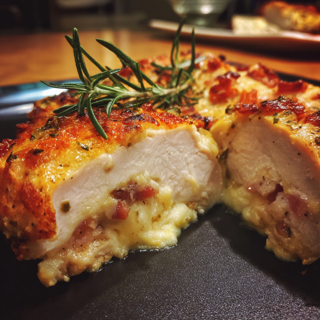 Stuffed Chicken Cordon Bleu