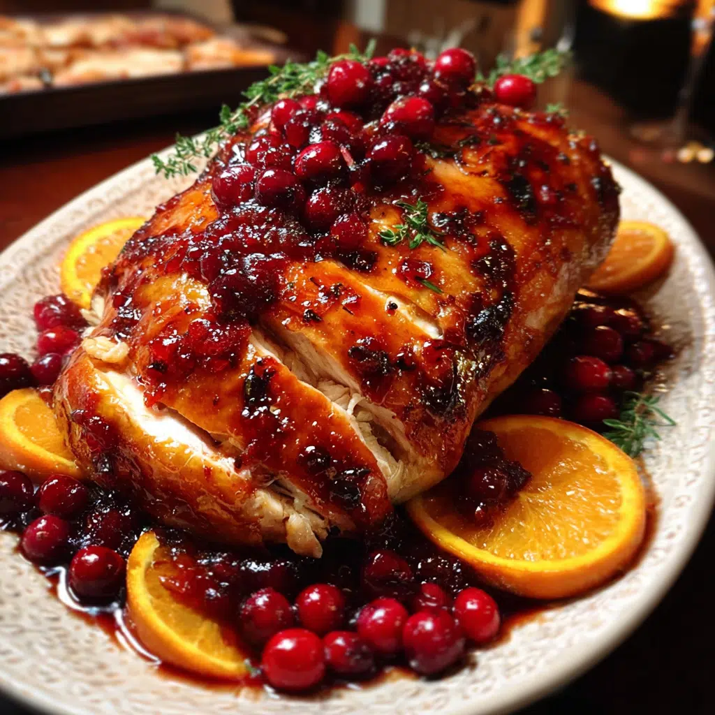 Cranberry Orange Glazed Turkey
