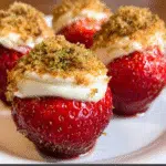 Cheesecake Stuffed Strawberries