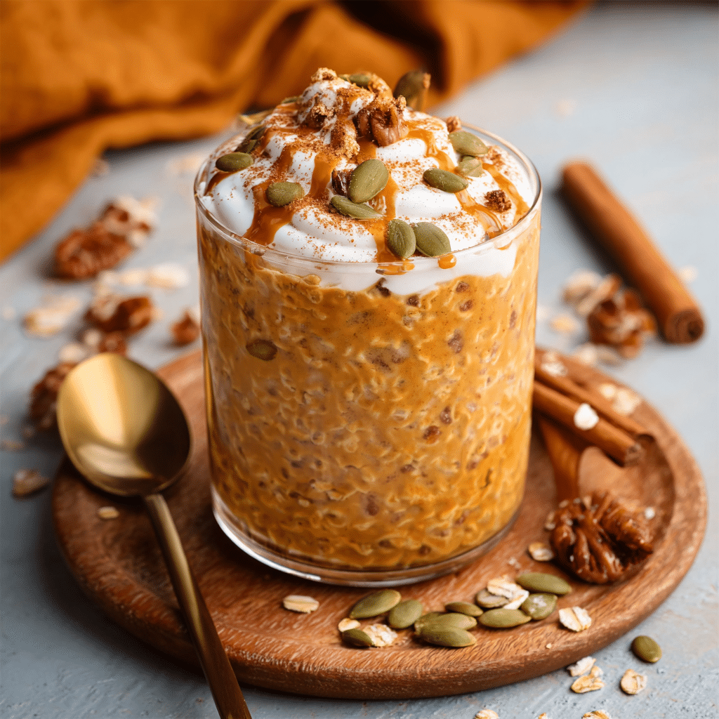 Pumpkin Spice Overnight Oats