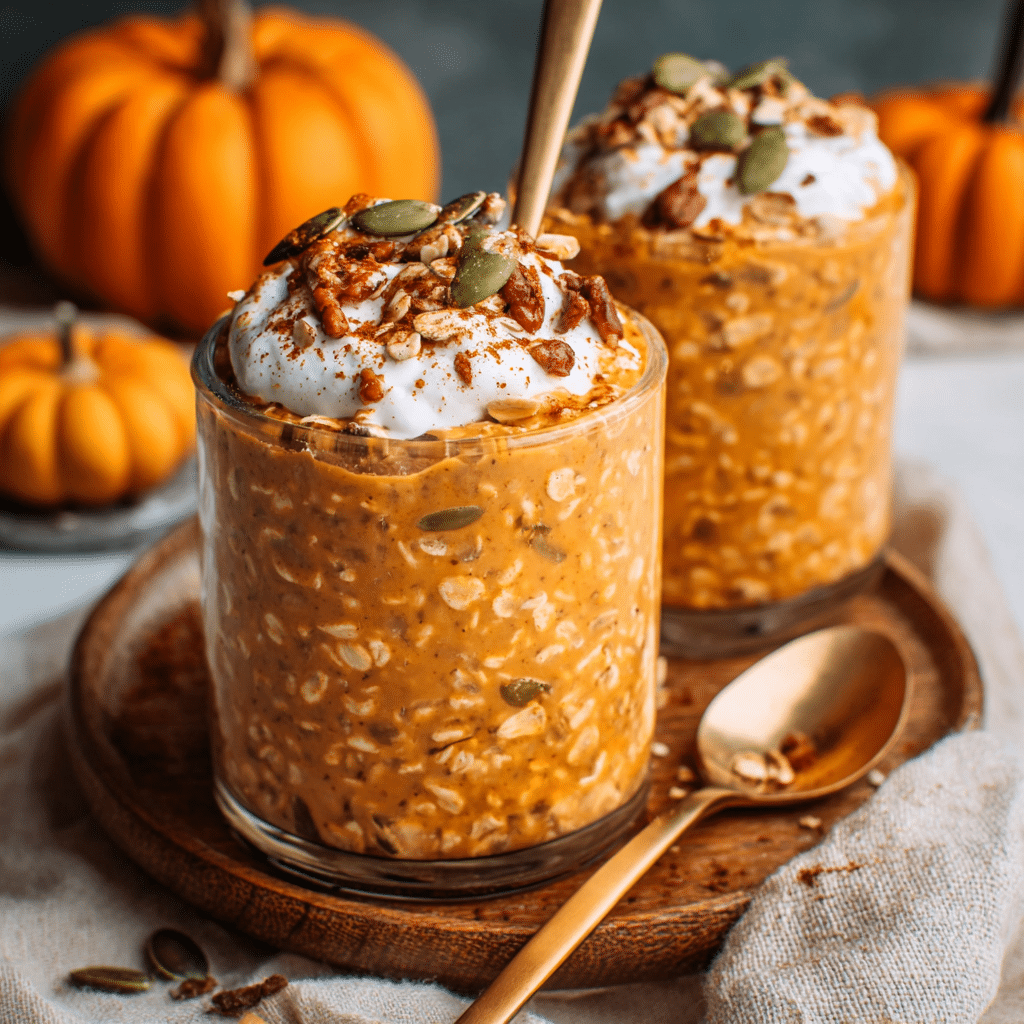 Pumpkin Spice Overnight Oats