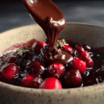 Chocolate Covered Cranberry Sauce