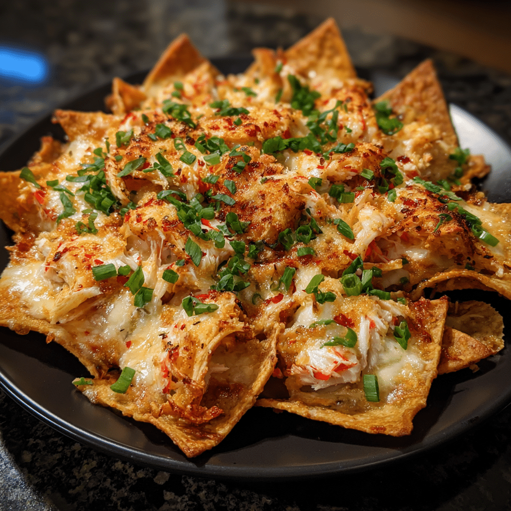 Rangoon Nachos Recipe Crispy