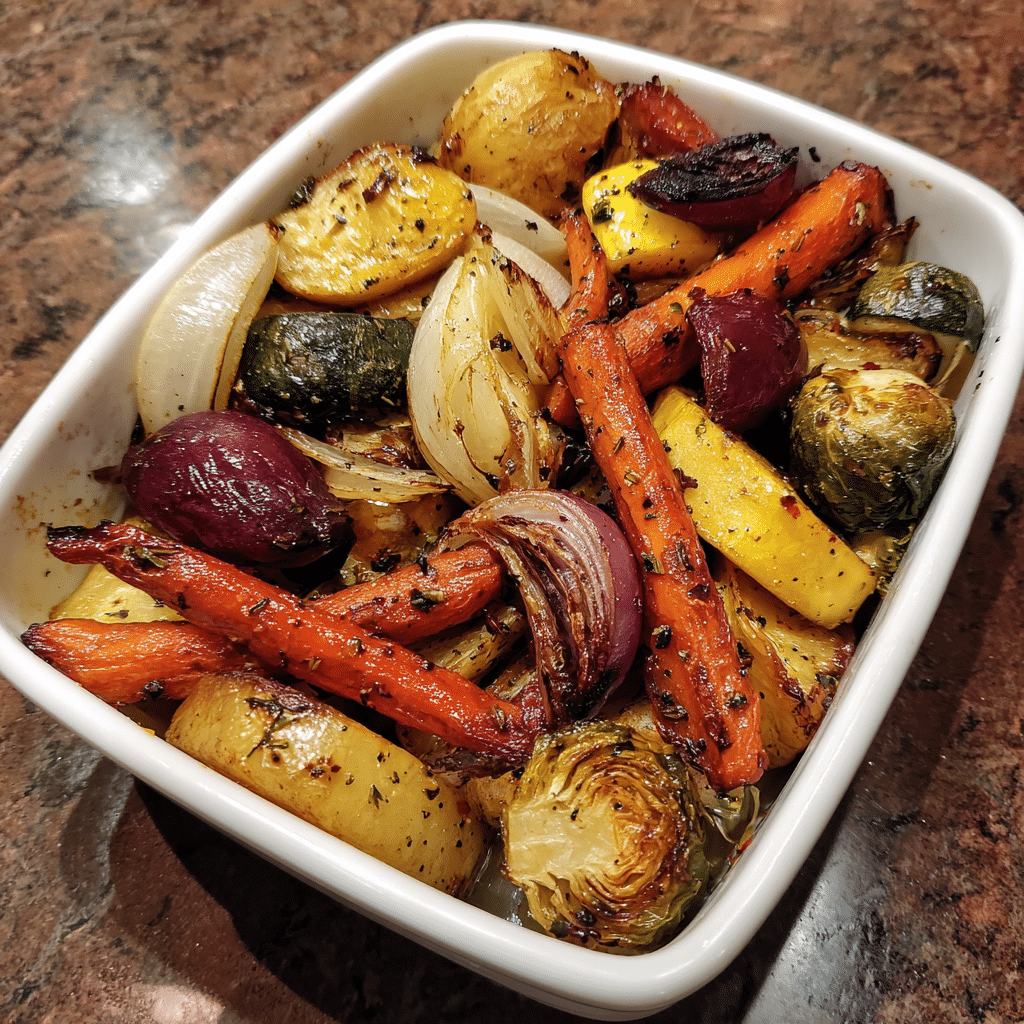 Garlic Roasted Vegetables