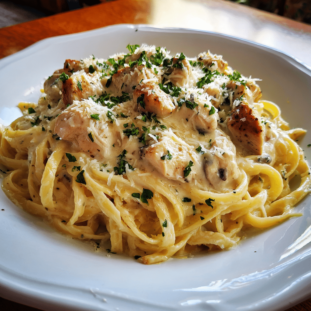 Creamy Chicken Alfredo