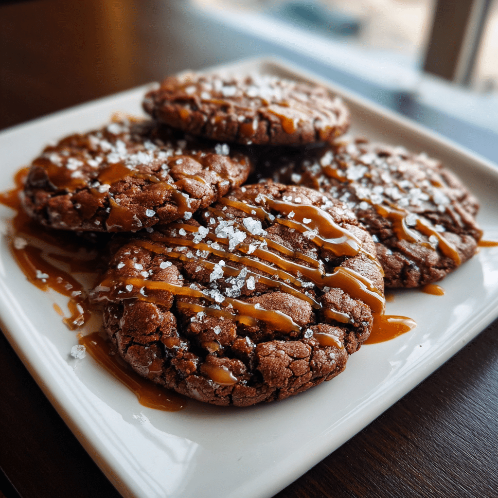 Caramel Chocolate Cookies