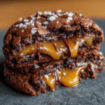 Caramel Chocolate Cookies