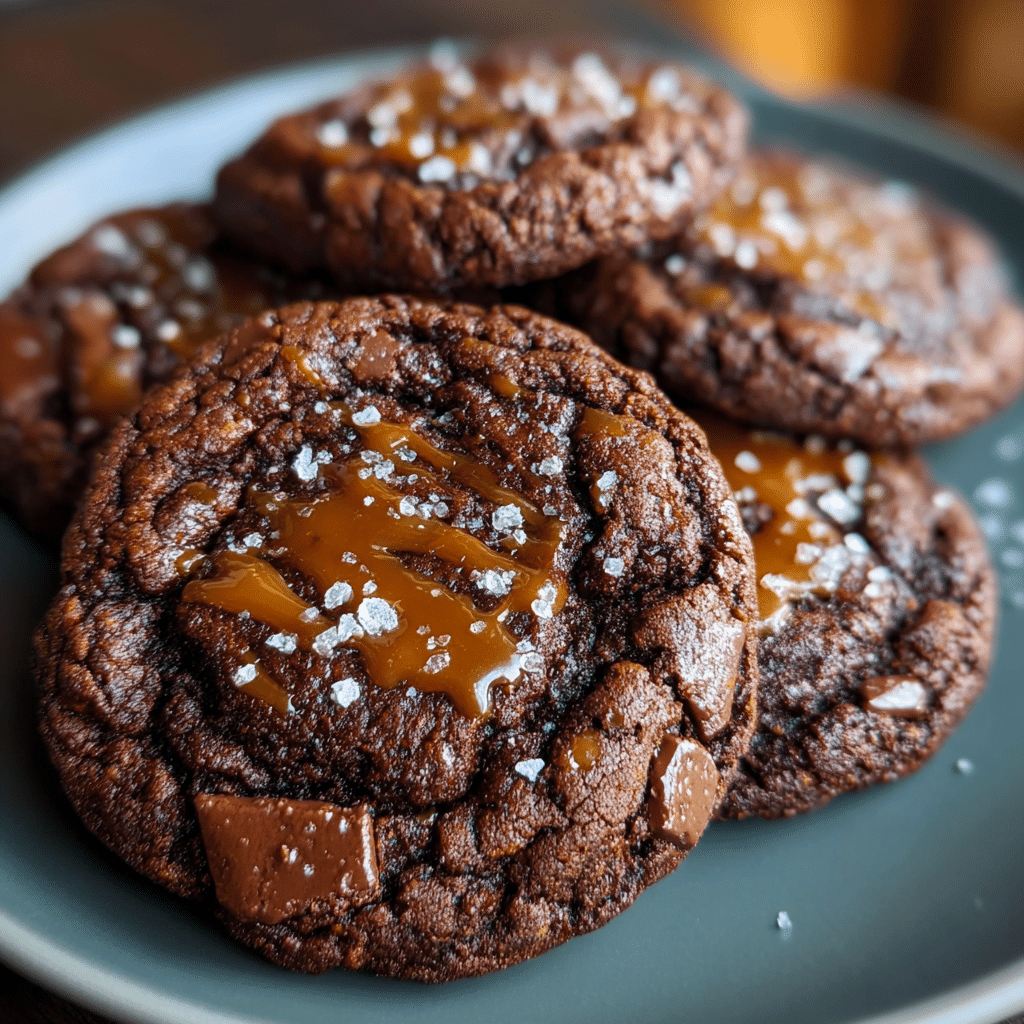 Caramel Chocolate Cookies